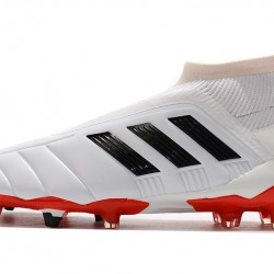 Kopačky Adidas Predator Mania 19.1 FG Bezcenný Leather Bílý Černá