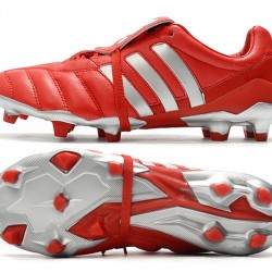 Kopačky Adidas Predator Mania FG Classic Červené Stříbrný