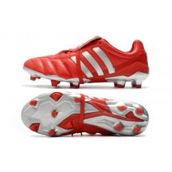 Kopačky Adidas Predator Mania FG Classic Červené Stříbrný