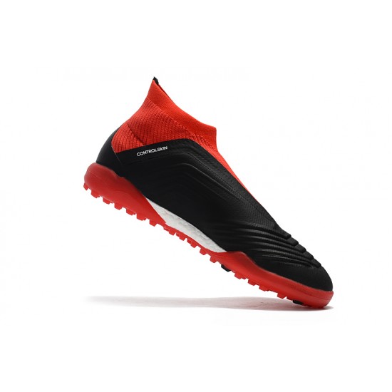 Kopačky Adidas Predator Tango 18+ TF Bezcenný Černá Bílý Červené