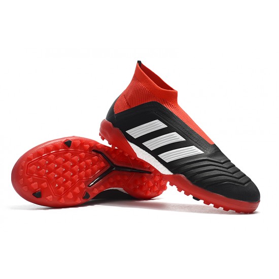 Kopačky Adidas Predator Tango 18+ TF Bezcenný Černá Bílý Červené