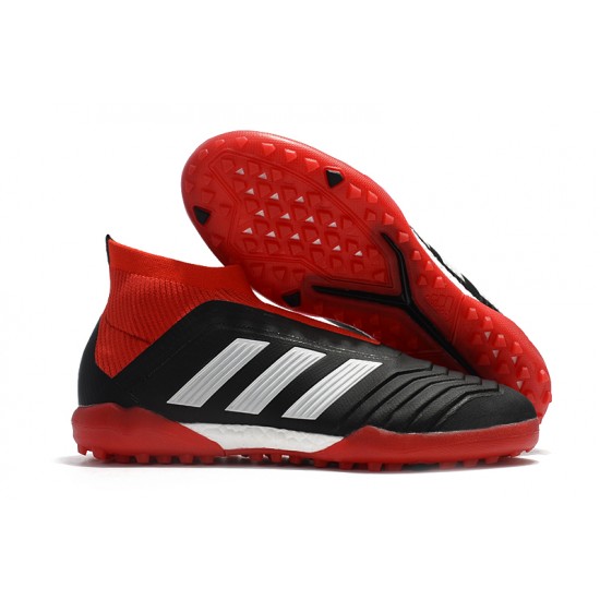 Kopačky Adidas Predator Tango 18+ TF Bezcenný Černá Bílý Červené