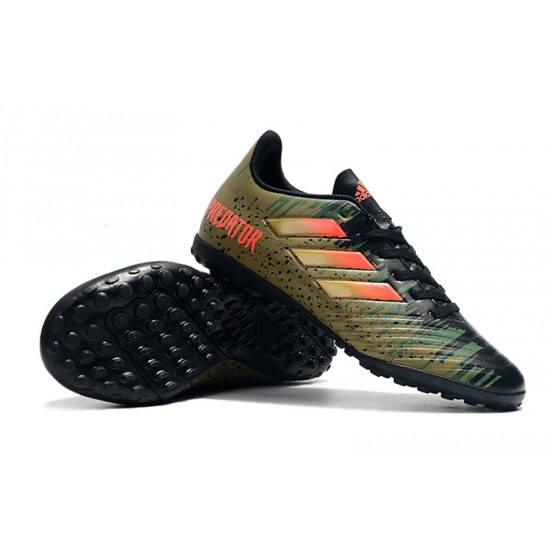 Kopačky Adidas Predator Tango 18.4 TF Armáda Zelená oranžový