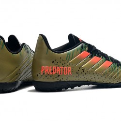 Kopačky Adidas Predator Tango 18.4 TF Armáda Zelená oranžový