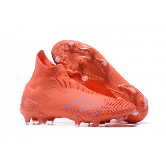 Kopačky Adidas Predator Mutator 20 AG Lce Oranžovýý High-top