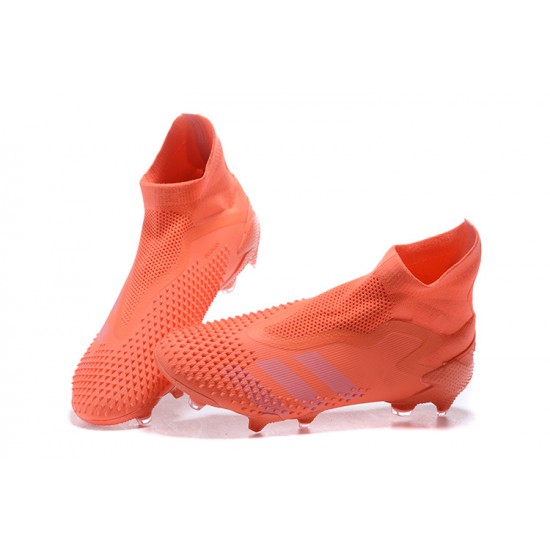 Kopačky Adidas Predator Mutator 20 AG Lce Oranžovýý High-top