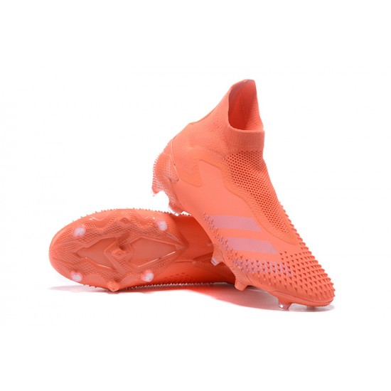 Kopačky Adidas Predator Mutator 20 AG Lce Oranžovýý High-top