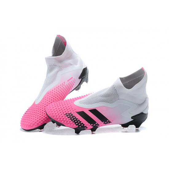 Kopačky Adidas Predator Mutator 20 AG Růžový Bílý High-top