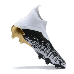 Kopačky Adidas Predator Mutator 20 AG Bílý Černá Zlato High-top