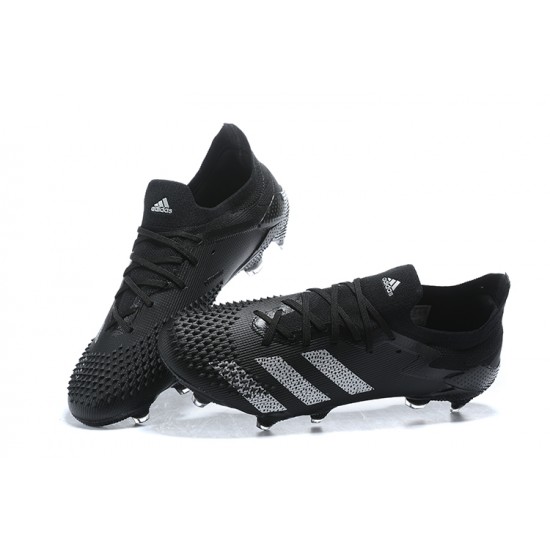 Kopačky Adidas Predator Mutator 20 FG Černá Lce Low-top