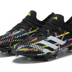 Kopačky Adidas Predator Mutator 20 FG Černá Růžový Modrý Low-top