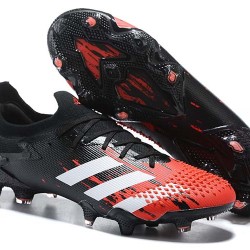 Kopačky Adidas Predator Mutator 20 FG Černá Červené Low-top