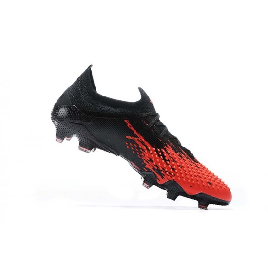 Kopačky Adidas Predator Mutator 20 FG Černá Červené Low-top