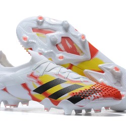 Kopačky Adidas Predator Mutator 20 FG Černá Žlutý Červené Bílý Low-top