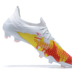 Kopačky Adidas Predator Mutator 20 FG Černá Žlutý Červené Bílý Low-top