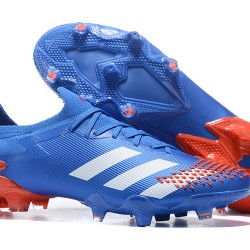 Kopačky Adidas Predator Mutator 20 FG Modrý Oranžovýý Modrý Low-top