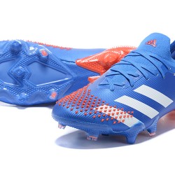 Kopačky Adidas Predator Mutator 20 FG Modrý Oranžovýý Modrý Low-top