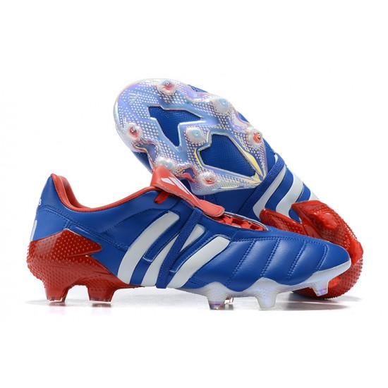 Kopačky Adidas Predator Mutator 20 FG Modrý Červené Low-top