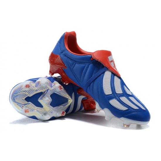 Kopačky Adidas Predator Mutator 20 FG Modrý Červené Low-top