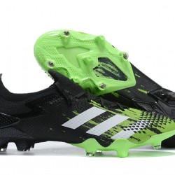 Kopačky Adidas Predator Mutator 20 FG Zelená Černá Bílý Low-top