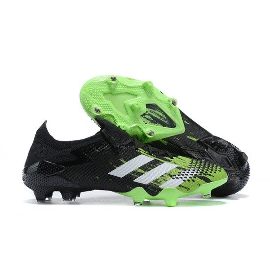 Kopačky Adidas Predator Mutator 20 FG Zelená Černá Bílý Low-top