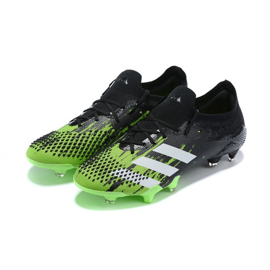 Kopačky Adidas Predator Mutator 20 FG Zelená Černá Bílý Low-top