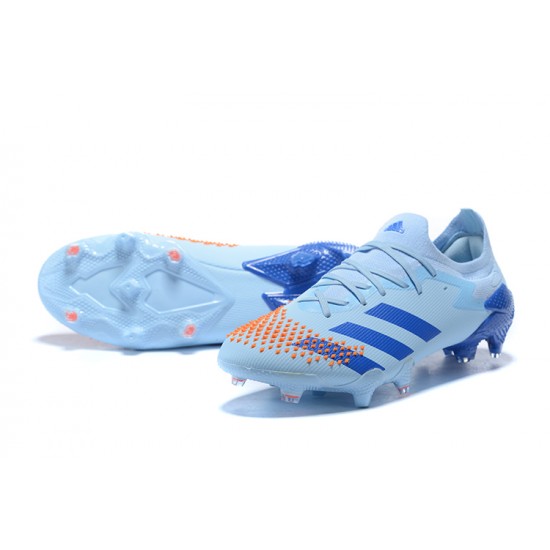 Kopačky Adidas Predator Mutator 20 FG LightOranžovýý Modrý Low-top