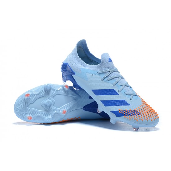 Kopačky Adidas Predator Mutator 20 FG LightOranžovýý Modrý Low-top