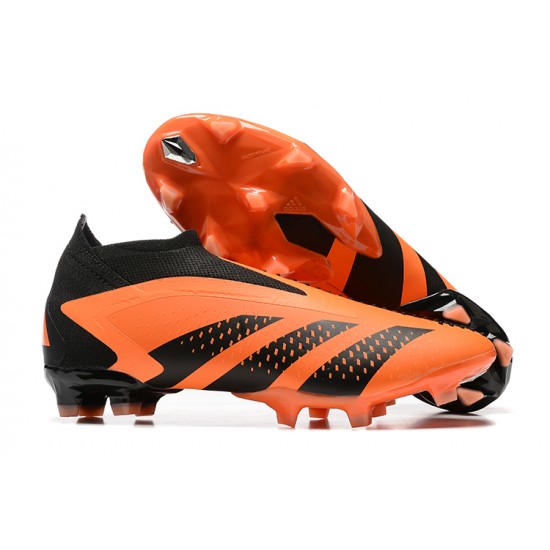 Kopačky Adidas Predator Accuracy Fg Boots Černá Oranžovýý Low-top