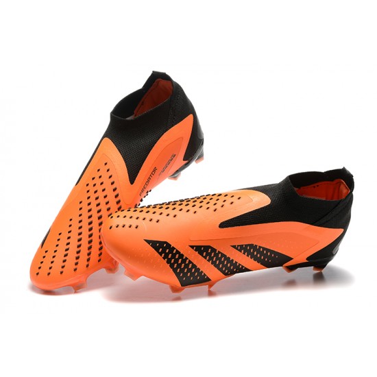 Kopačky Adidas Predator Accuracy Fg Boots Černá Oranžovýý Low-top