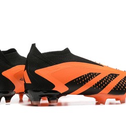 Kopačky Adidas Predator Accuracy Fg Boots Černá Oranžovýý Low-top