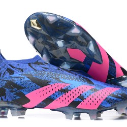 Kopačky Adidas Predator Accuracy Fg Boots Modrý Růžový Low-top