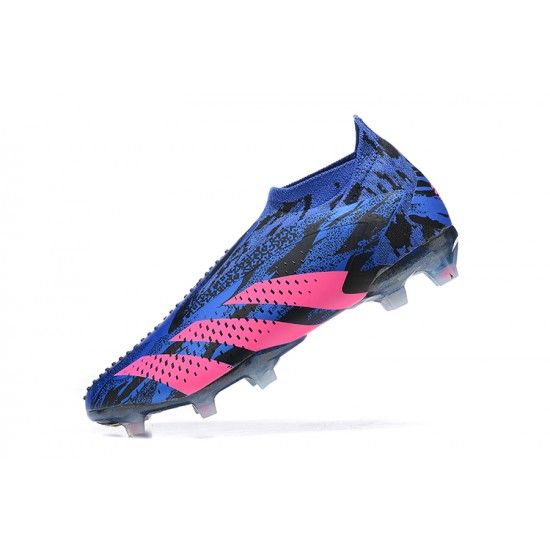 Kopačky Adidas Predator Accuracy Fg Boots Modrý Růžový Low-top