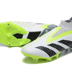 Kopačky Adidas Predator Accuracy Fg Boots Šedá Zelená High-top