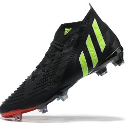 Kopačky Adidas Predator Edge Geometric 1 FG Černá Zelená High-top