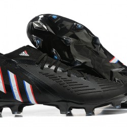 Kopačky Adidas Predator Edge Geometric 1 FG Černá Bílý Červené High-top