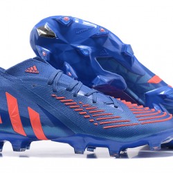 Kopačky Adidas Predator Edge Geometric 1 FG Modrý Oranžovýý