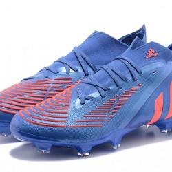 Kopačky Adidas Predator Edge Geometric 1 FG Modrý Oranžovýý