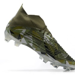 Kopačky Adidas Predator Edge Geometric 1 FG Zelená Lce Šedá High-top