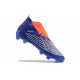 Kopačky Adidas Predator Edge Geometric 1 FG Oranžovýý Modrý Bílý High-top