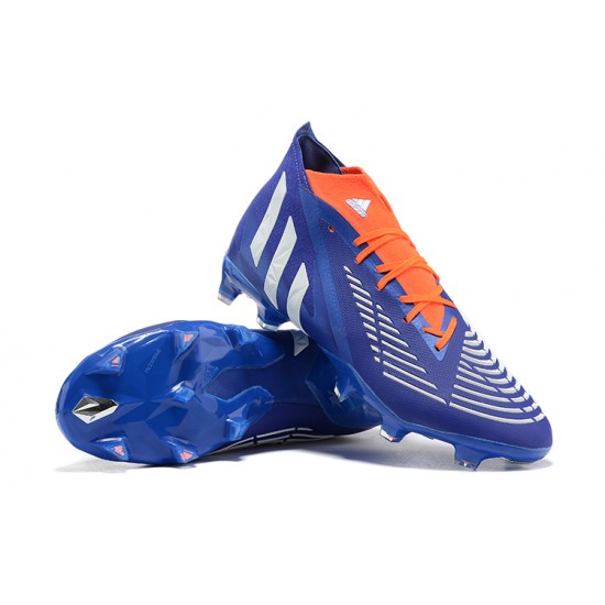 Kopačky Adidas Predator Edge Geometric.1 FG Mid-top Modrý Oranžovýý