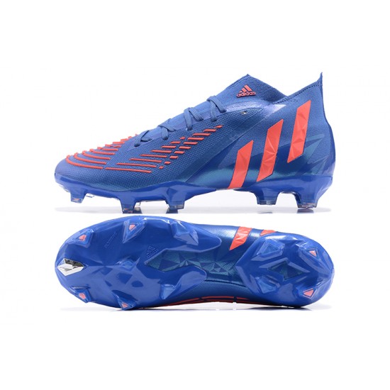 Kopačky Adidas Predator Edge Geometric.1 FG Mid-top Dark Modrý