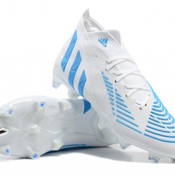 Kopačky Adidas Predator Edge Geometric.1 FG Mid-top Bílý Modrý