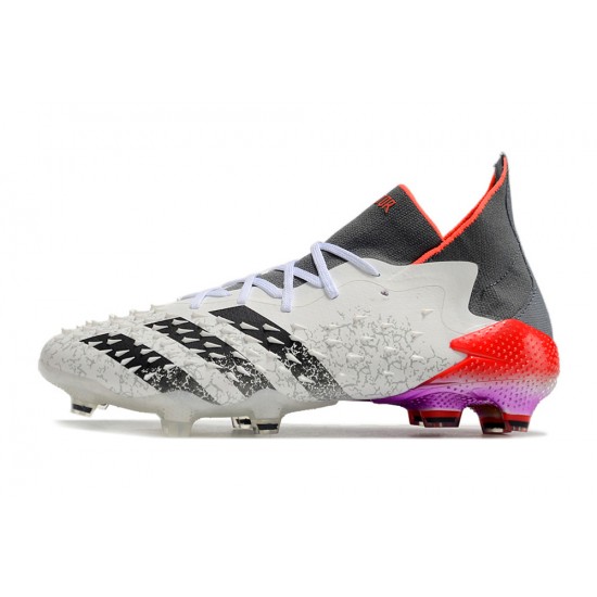 Kopačky Adidas Predator Freak.1 FG Černá Bílý Nachový