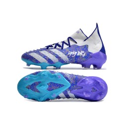 Kopačky Adidas Predator Freak.1 FG Modrý Nachový Bílý