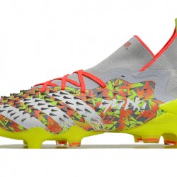 Kopačky Adidas Predator Freak.1 FG Šedá Žlutý Oranžovýý