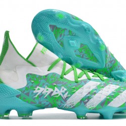 Kopačky Adidas Predator Freak.1 FG Bílý Turqoise