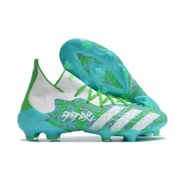 Kopačky Adidas Predator Freak.1 FG Bílý Turqoise