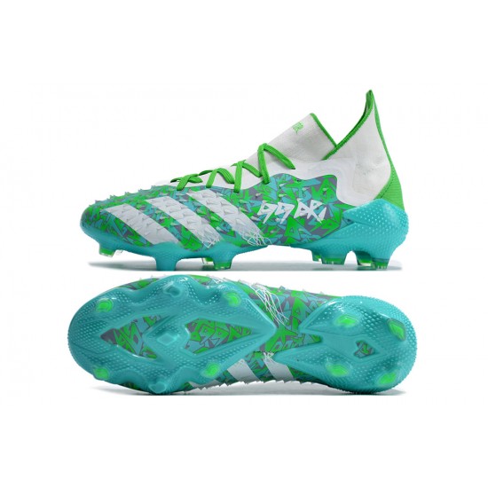 Kopačky Adidas Predator Freak.1 FG Bílý Turqoise