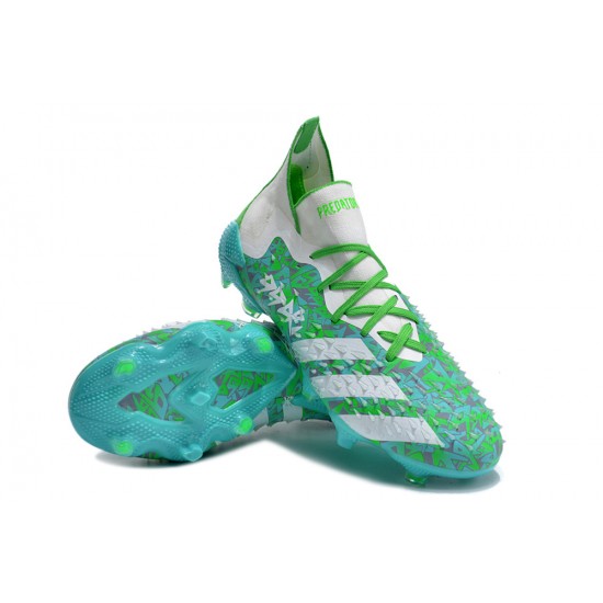 Kopačky Adidas Predator Freak.1 FG Bílý Turqoise